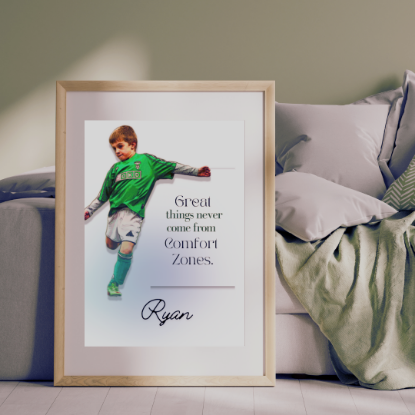 Picture of Customized Poster White
