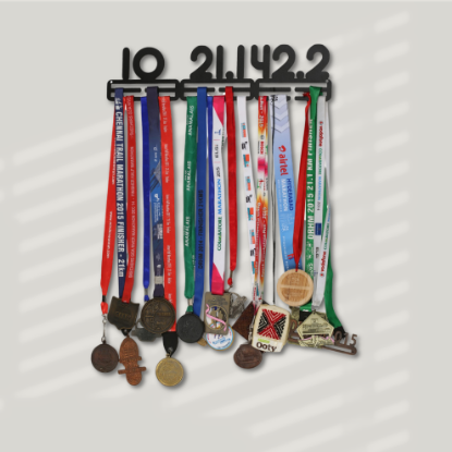 Picture of 10K 21K 42K Medal Hanger