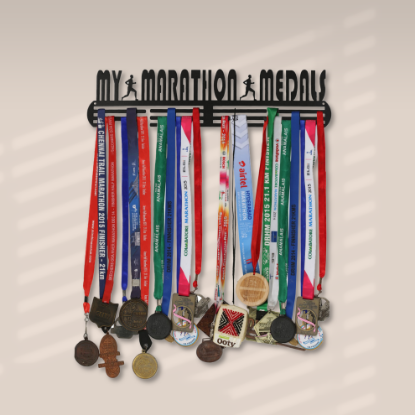Picture of My Marathon Medal Hanger - Medium