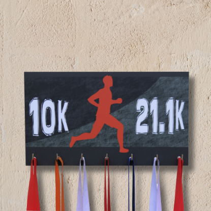 Picture of 10k 21k Men Medal Collection Hanger