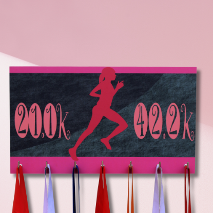 Picture of 21k 42k Women Medal Collection Hanger
