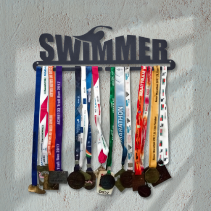 Picture of Swimmer Medal Hanger